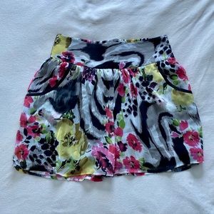 NWOT Printed Skirt